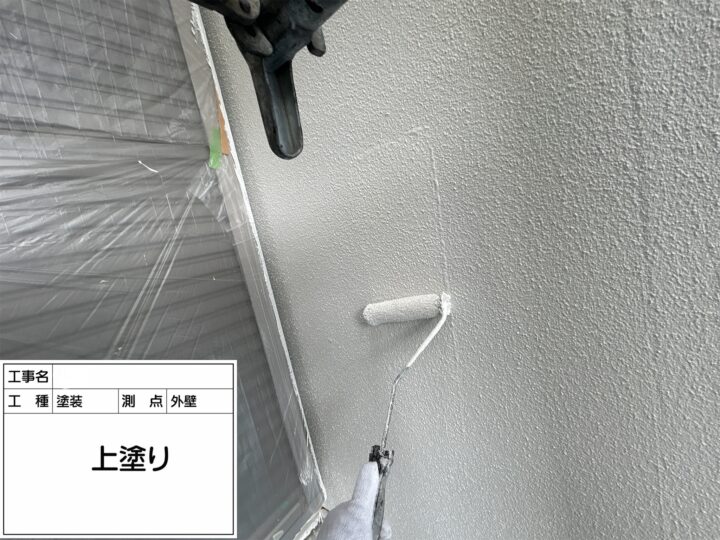【外壁】上塗り